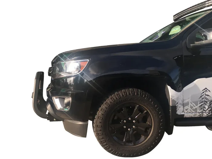 VGUBG-1887-0952BK-LED Steel Optimus Bull Bar 11-19 Ford Explorer