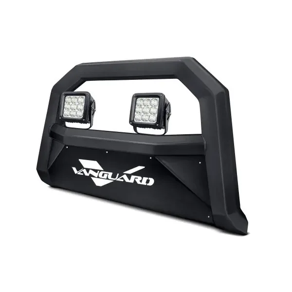VGUBG-1890-1339EBK-4LED Optimus Wide Bull Bar 18-24 Chevrolet Blazer Equinox, GMC Terrain