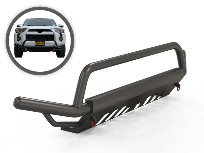 VGUBG-2122BK Steel Front Bumper Guard 09-18 Dodge Ram 1500