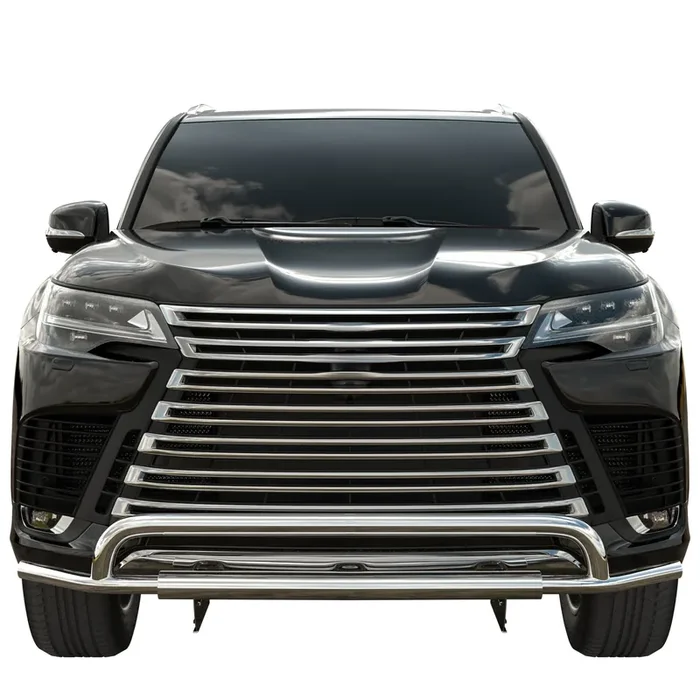 VGUBG-2483SS Steel Front Bumper Guard 22-24 Lexus LX600