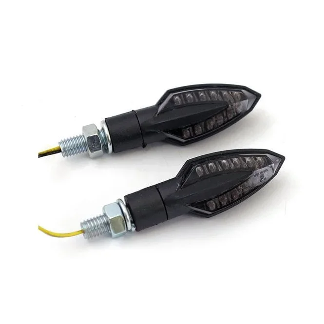 VINCI LED TURN SIGNALS, BLACK