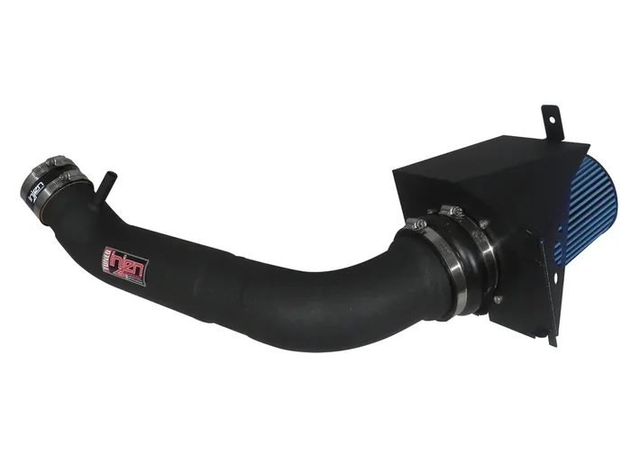Wrinkle Black PF Cold Air Intake System 09-10 Ford F-150 V8-4.6L 2 Valve