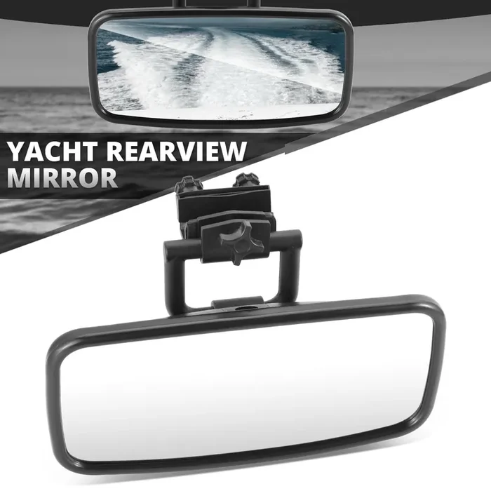 Yacht Rectangle Shape Rear View Mirror