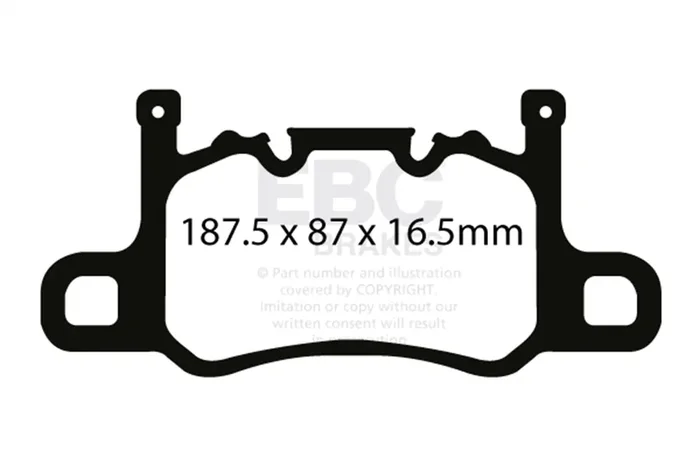 YellowStuff Sport Rear Brake Pad
