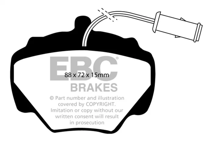 YellowStuff Sport Rear Brake Pad
