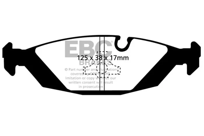 YellowStuff Sport Rear Brake Pad