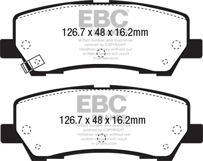 YellowStuff Sport Rear Brake Pad