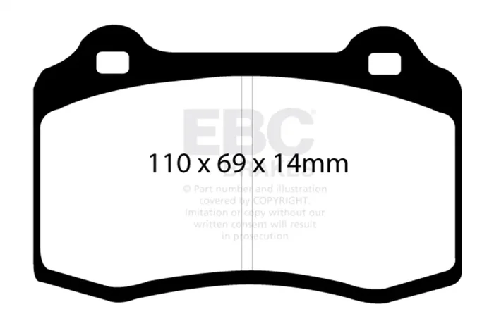 YellowStuff Sport Rear Brake Pad