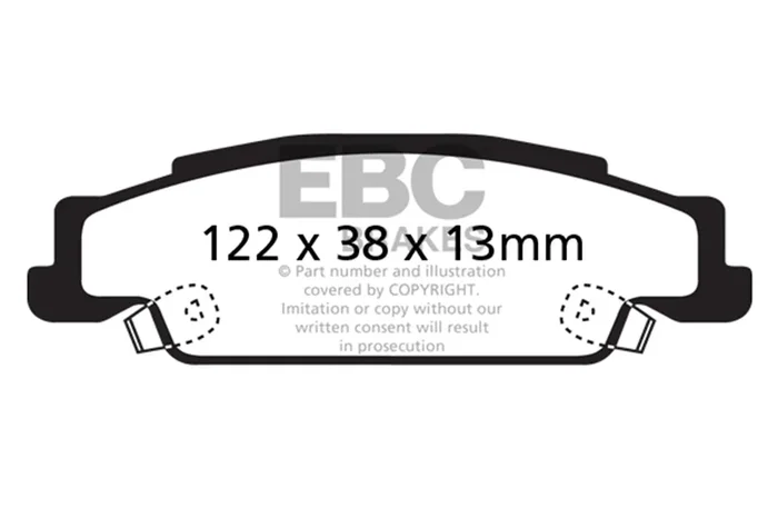 YellowStuff Sport Rear Brake Pad