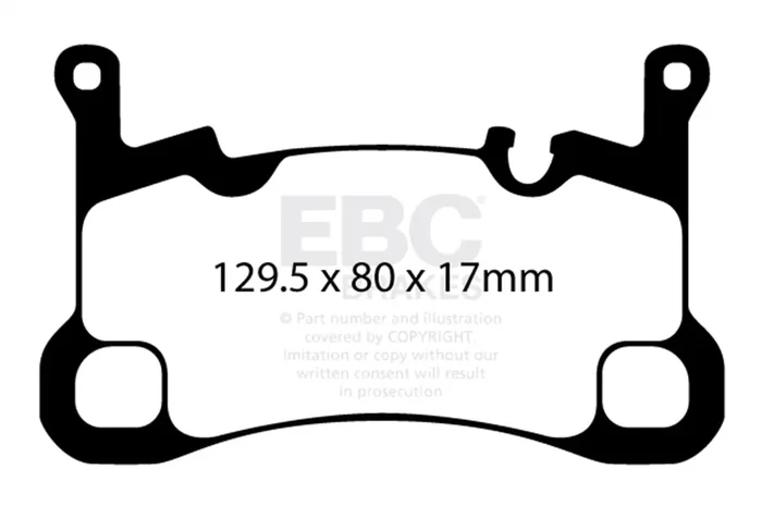 YellowStuff Sport Rear Brake Pad