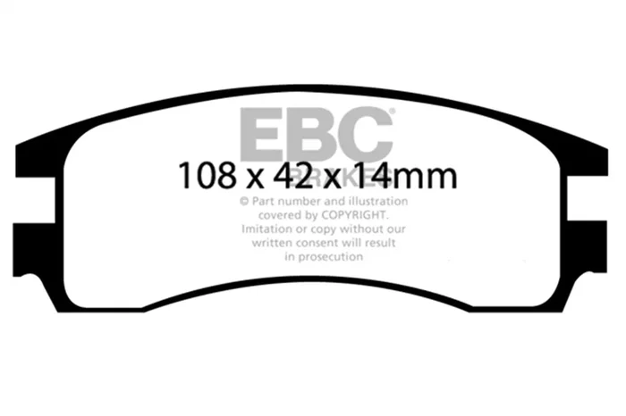 YellowStuff Sport Rear Brake Pad