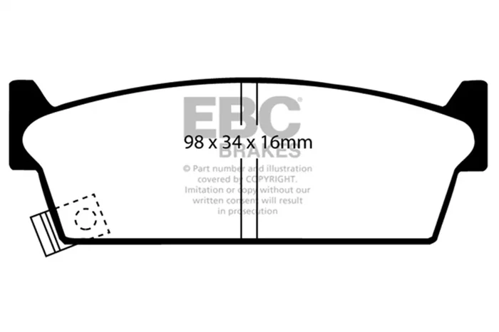 YellowStuff Sport Rear Brake Pad