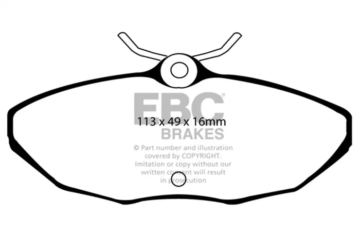 YellowStuff Sport Rear Brake Pad