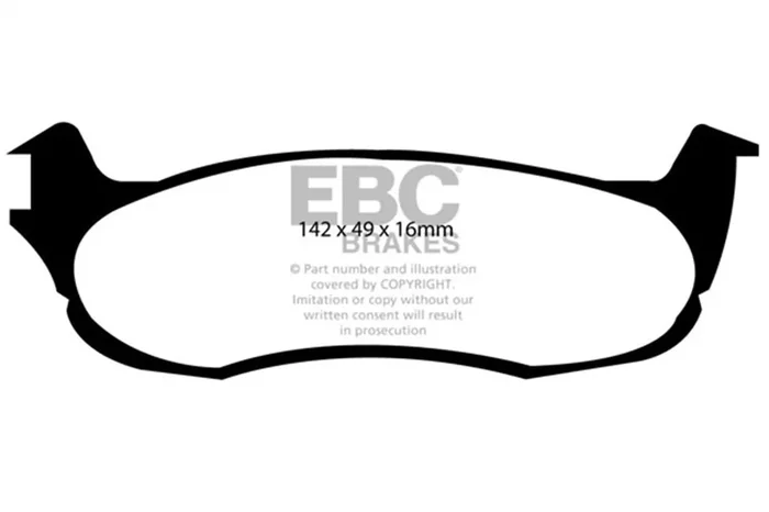 YellowStuff Sport Rear Brake Pad