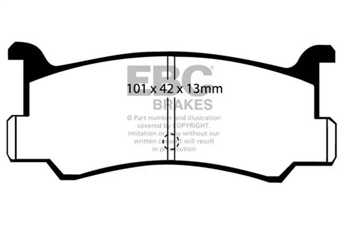 YellowStuff Sport Rear Brake Pad