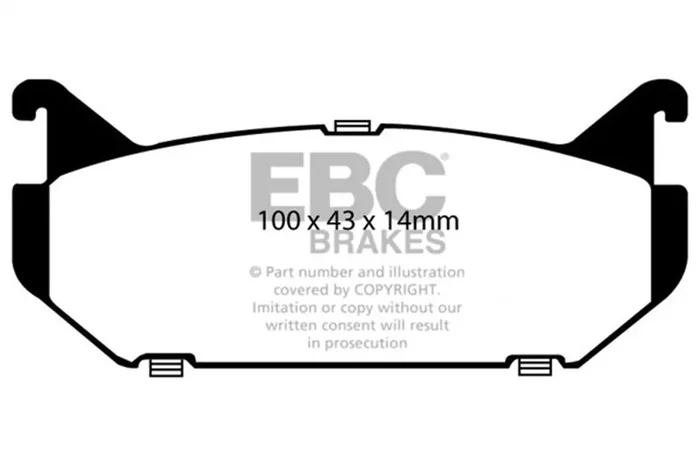 YellowStuff Sport Rear Brake Pad