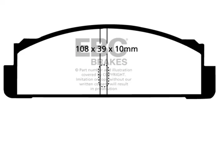YellowStuff Sport Rear Brake Pad