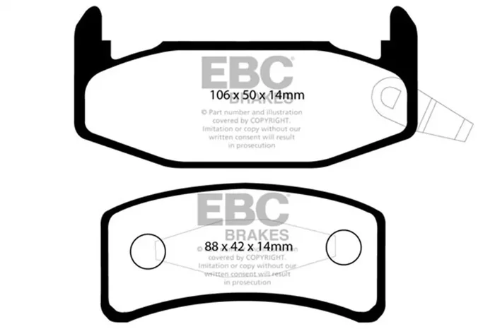 YellowStuff Sport Rear Brake Pad