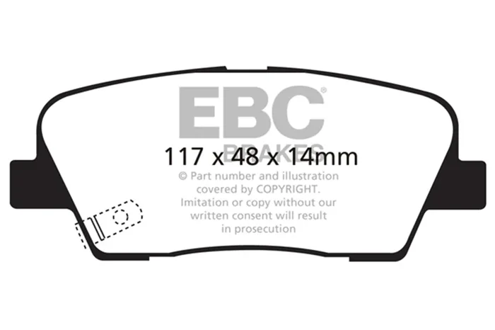 YellowStuff Sport Rear Brake Pad