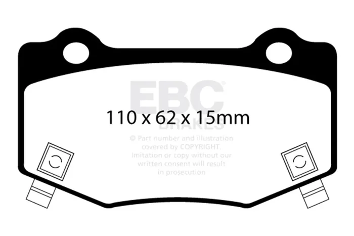 YellowStuff Sport Rear Brake Pad