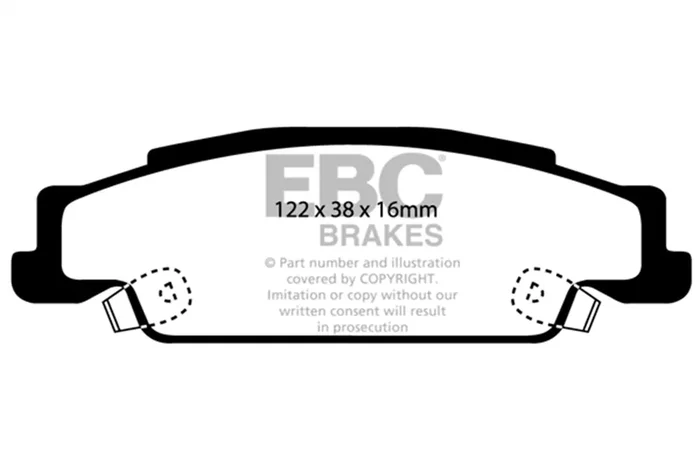 YellowStuff Sport Rear Brake Pad