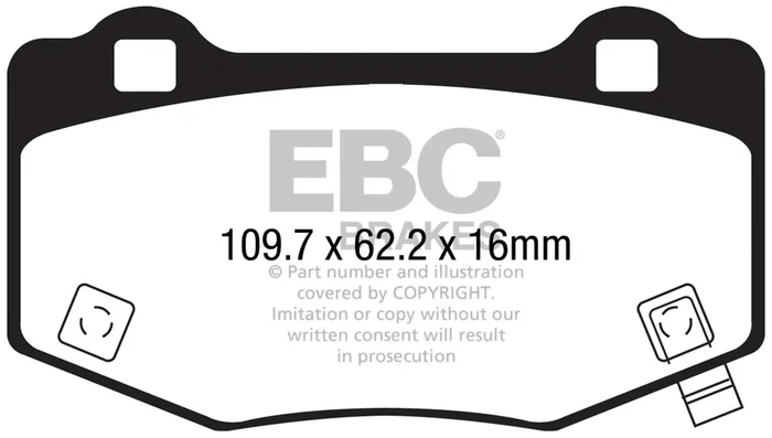 YellowStuff Sport Rear Brake Pad