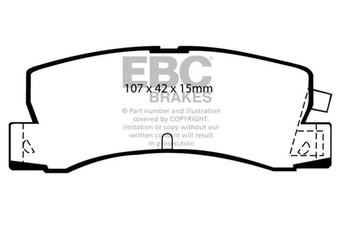 YellowStuff Sport Rear Brake Pad
