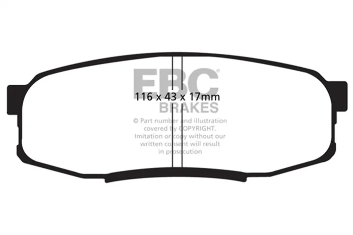 YellowStuff Sport Rear Brake Pad