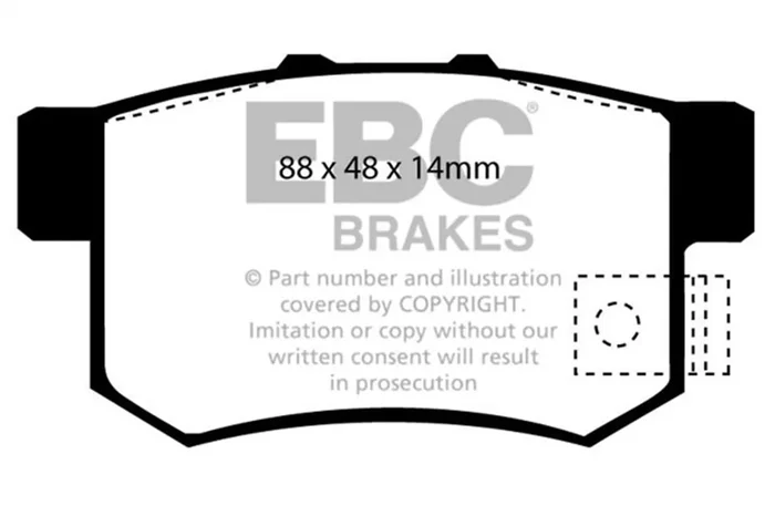 YellowStuff Sport Rear Brake Pad