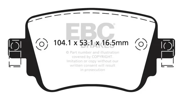 YellowStuff Sport Rear Brake Pad