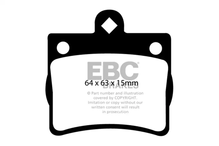 YellowStuff Sport Rear Brake Pad