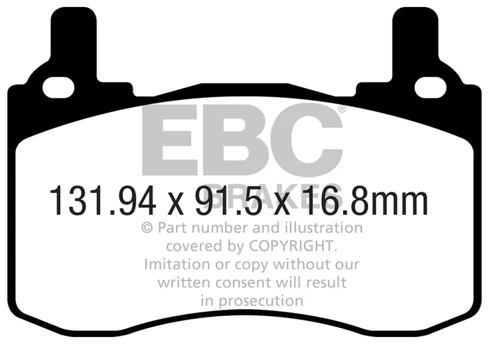 YellowStuff Sport Rear Brake Pad