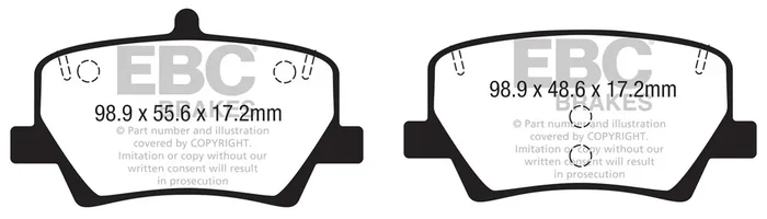 YellowStuff Sport Rear Brake Pad