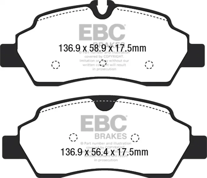YellowStuff Sport Rear Brake Pad