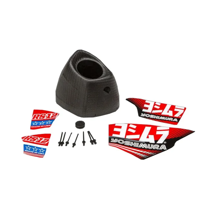 YOSHIMURA REPLACEMENT RS-12 CARBON END CAP