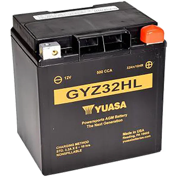 Yuasa Motorcycle Battery GYZ32HL – Harley Davidson