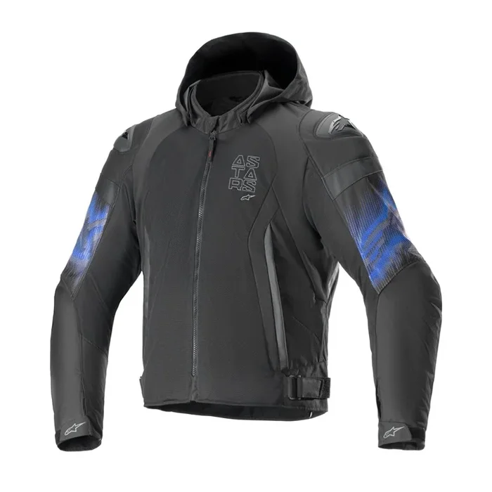 Zaca Air Venom Wp Jkt Black Electric Blue