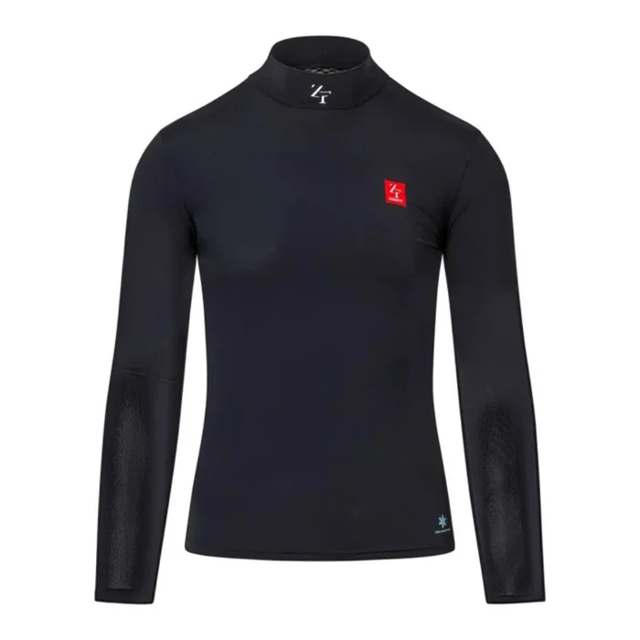 ZeroFit IceSkin Long Sleeved Baselayer Top – Black