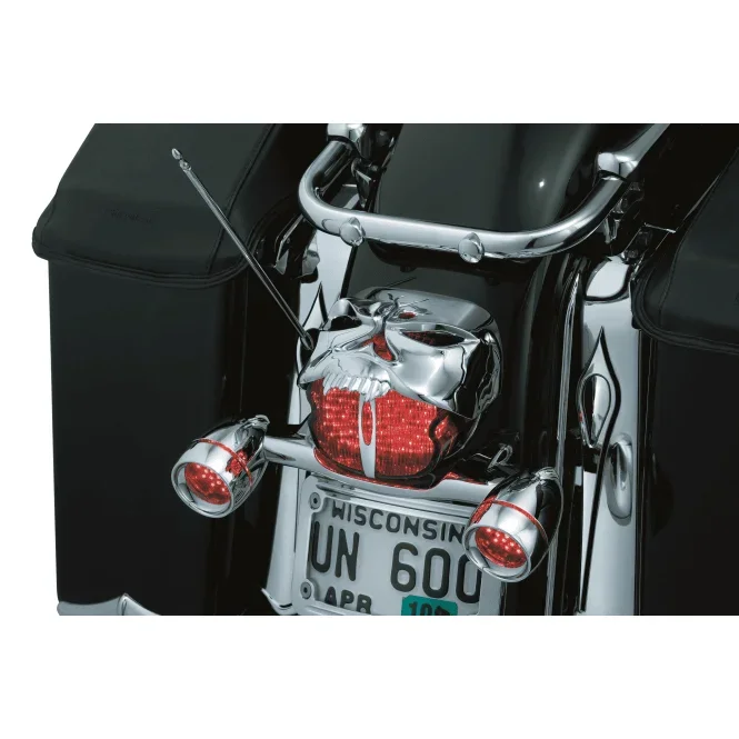 Zombie Taillight Cover Dyna, Softail, Sportster, Touring