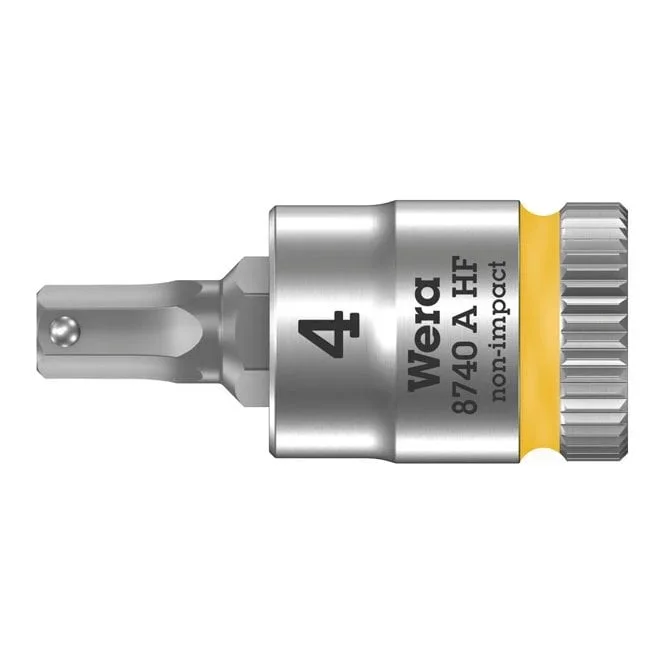 Zyklop 1/4″ Hex Socket Bit W/ Holding Function – Metric