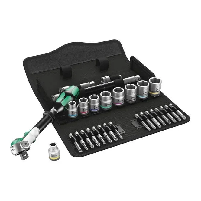 Zyklop Ratchet Kit 29 Pcs. 3/8″ Drive Us Sizes